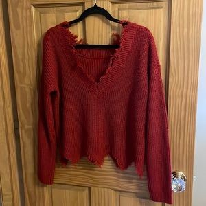 Red Sweater